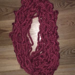 hand knit scarf